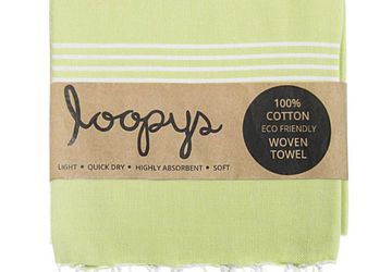 Buy Lime-Coloured Original Turkish Towels In Australia | Loopys