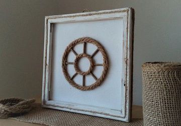 Spinning Wheel Decor, Rustic Wheel Decor,