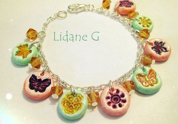 A wristlet "Summer mood"