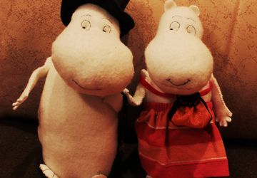 Moomin-dad and Moomin-mom
