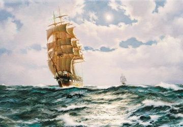 A painting "A cruise"