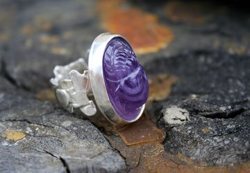 The "Egyptian Token" ring size 6-3/4 US