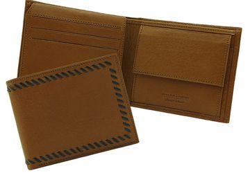 Leather wallet  Cangurione 1211-004 DP Tan
