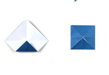 DIY: COLOURFUL PANEL IN ORIGAMI TECHNIQUE!