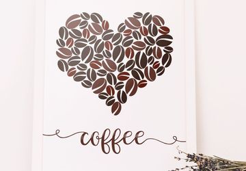 Coffee wall art, coffee art