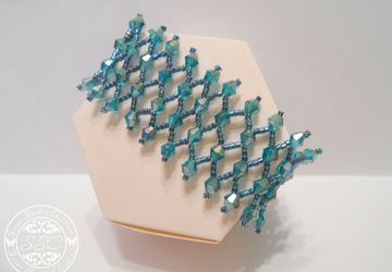 Crystal Bangle Stretch Bracelet