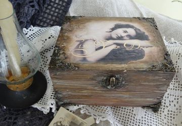 Casket "Live your dream"