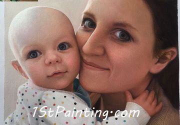 Custom Oil Portrait