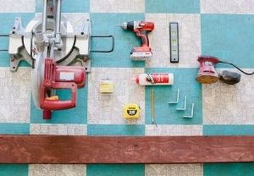 Wooden Shelves On Wall