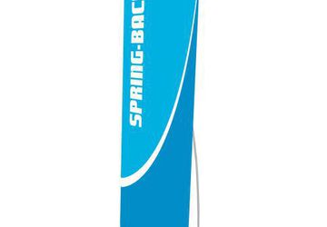 The Lightning Banner Stand | Portable, Reliable, and Easy to Use