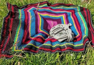 Handmade crocheted rugs