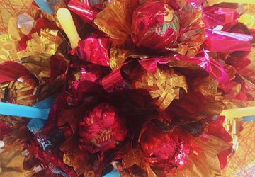 Lollipop candy bouquet