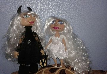 Handmade textile toys