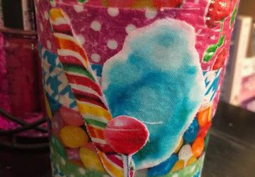 Candy Mania  |  Pencil Pot  |  Makeup Brush Organizer  |  Craft Supply Storage