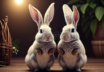 How to make a gift for rabbit lovers