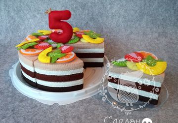 Felt cake