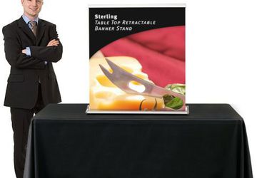 Get a Premium Display Solution with Sterling Table Top
