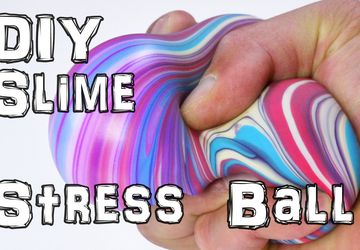DIY Slime stress ball