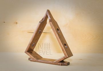 A table holder for wine bottles