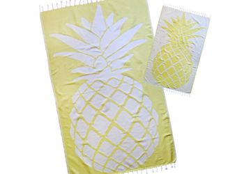 Lemon Pineapple Turkish Towel | Loopys