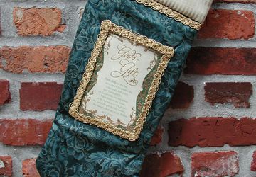 Christmas Photo Stocking