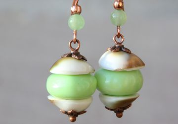 Earrings "Shen Puer"