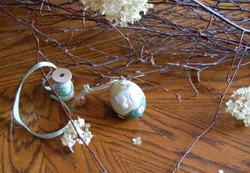 How To Make Easter Wreath