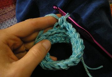 Crochet Fingerless Gloves