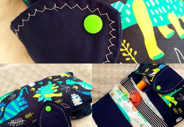 Dinosaur Nappy Bag / Wallet