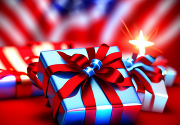 How to make a gift for 4th of July