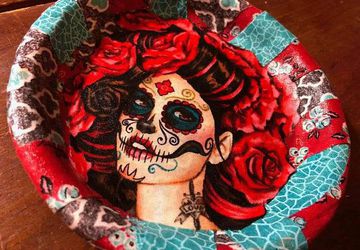 Pinup Rose Trinket Dish