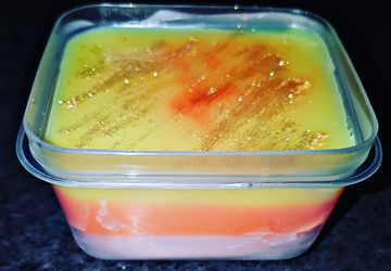 Candy Corn Scoopable Beeswax