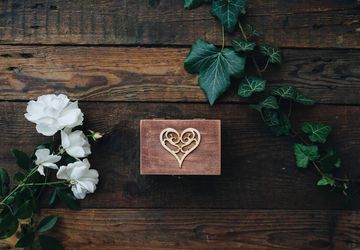 Wooden keepsake/ jewelry /memory box