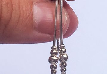 Sterling silver threaders