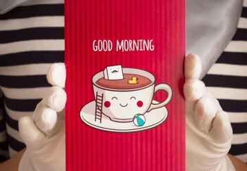 Postcard "Good Morning"