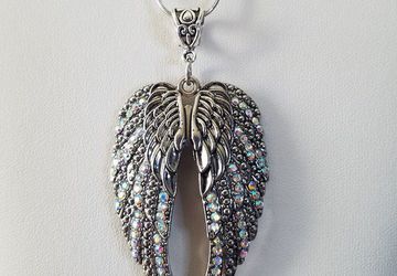 Memorial Necklace/Wing Necklace /Angel Wing Necklace/Remembrance Necklace/Christian Necklace/Angel Necklace/Gift For Her/Angel Necklace