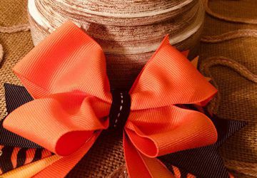 Boutique Hair Bow with Alligator Clip with Free Shipping