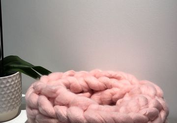 Super Chunky Vegan wool infinity scarf