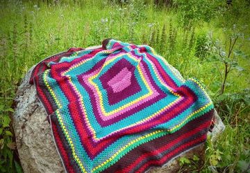 Handmade crocheted rugs