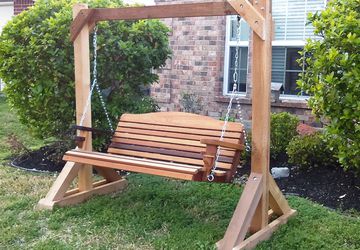 Garden swings with your own hands