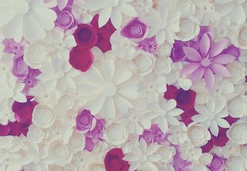 DIY  Giant Paper Flowers For Events