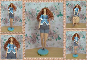 A workshop "How to knit a doll" (summer)