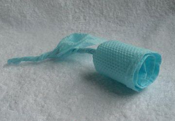 DIY flowers from napkins