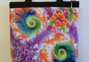 Textile shopping bag "Spring"