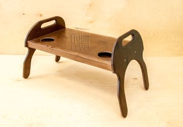 A bed table for over the bed