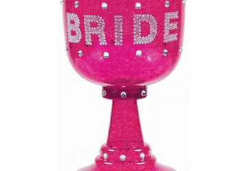 Toast To Memorable Hens Night With The Pink Bride Goblet Cup