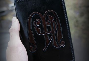 A cover for passport and driver's license