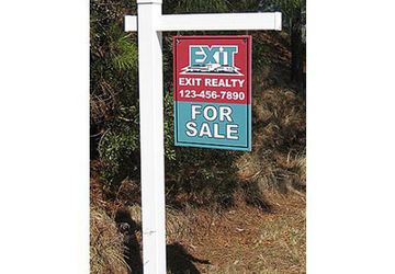 Durable & Maintenance-Free Vinyl Real Estate Sign Posts | Power Graphics