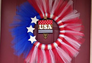 USA wreath