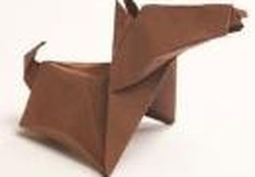 Origami Dog